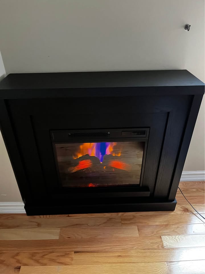 42.75'' W Electric Fireplace with Remote