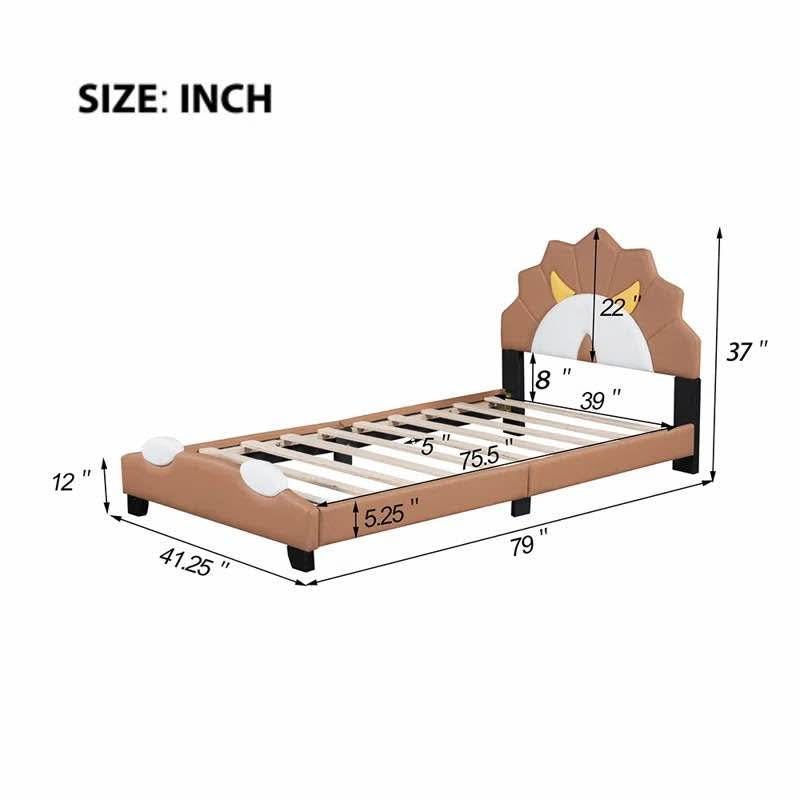 Vernia Upholstered Twin Bed