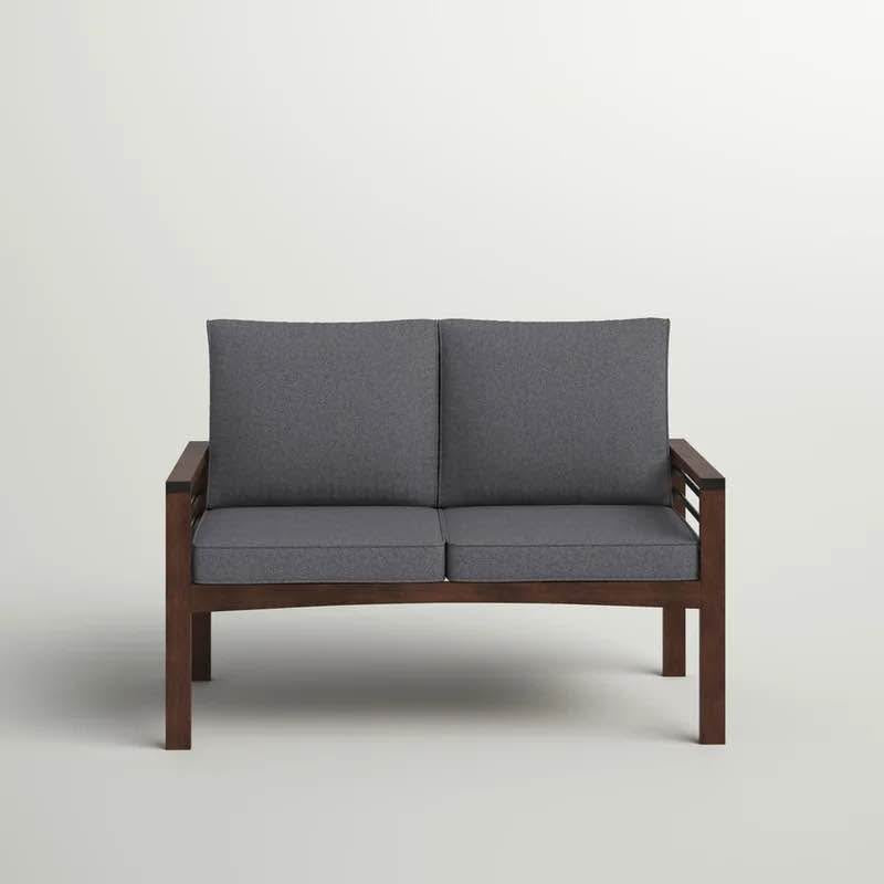 Piatto 48'' Acacia Outdoor Loveseat