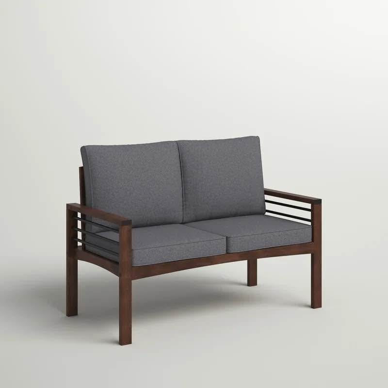 Piatto 48'' Acacia Outdoor Loveseat