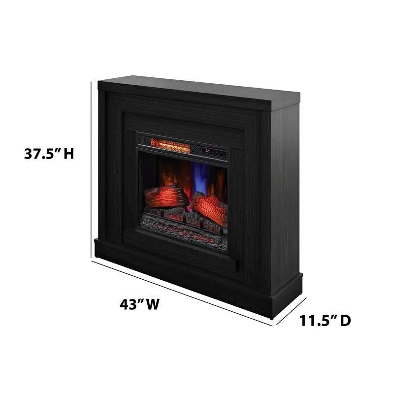 42.75'' W Electric Fireplace with Remote