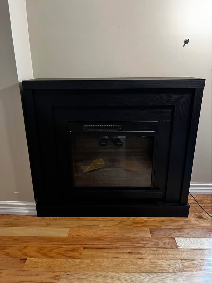 42.75'' W Electric Fireplace with Remote