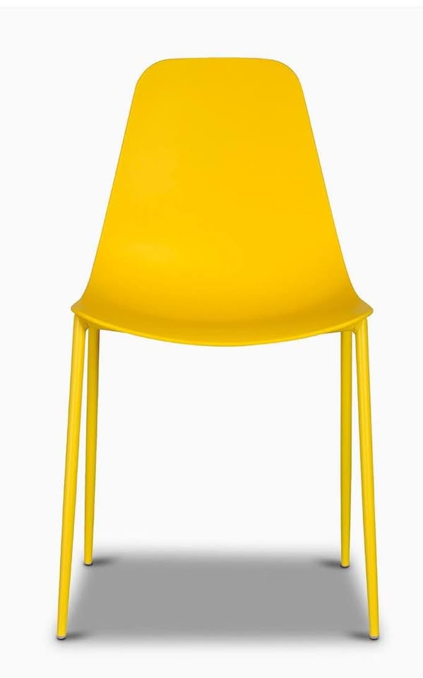 Daisy Yellow Dining Chairs (Set of 4)