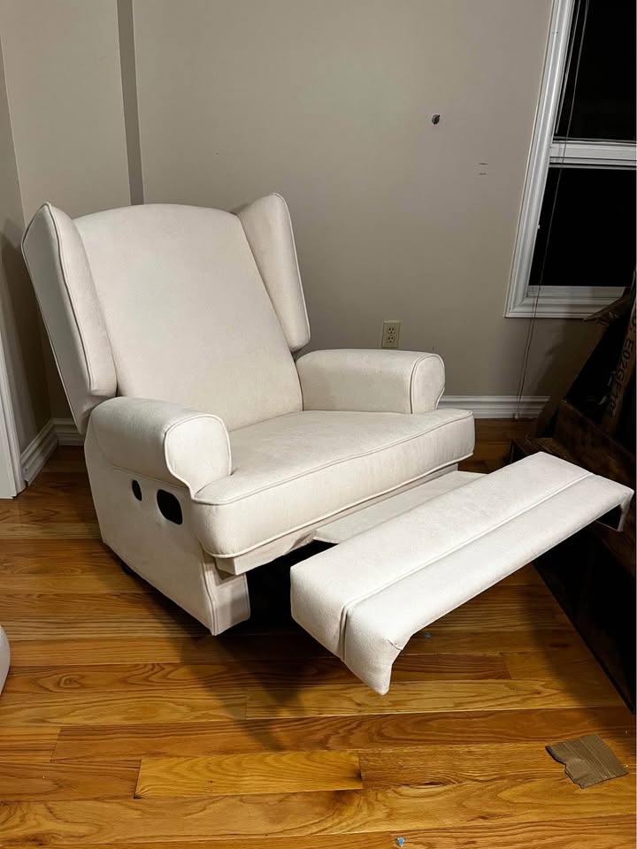 Serenity Swivel Reclining Glider with USB