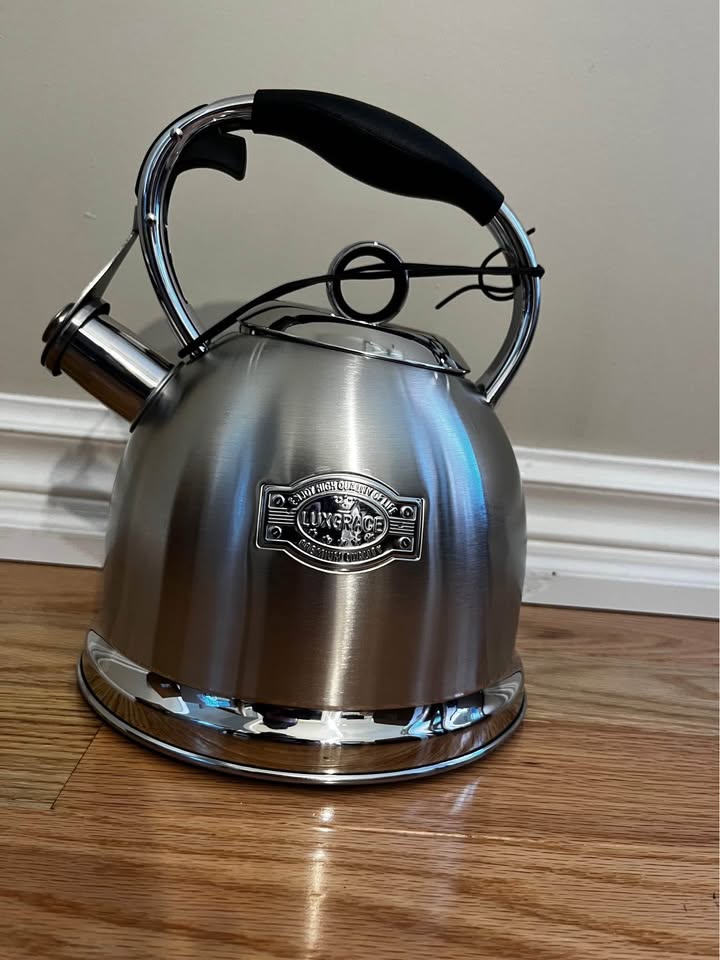 Whistling Stovetop Tea Kettle – 3.0 Quart Stainless Steel