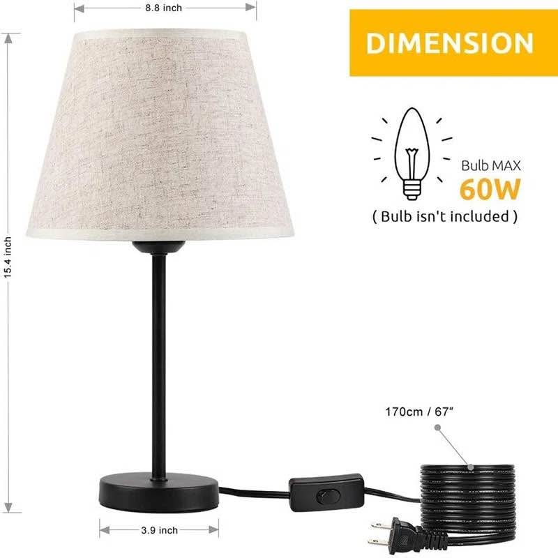 Allory Metal Table Lamp (Set of 2)