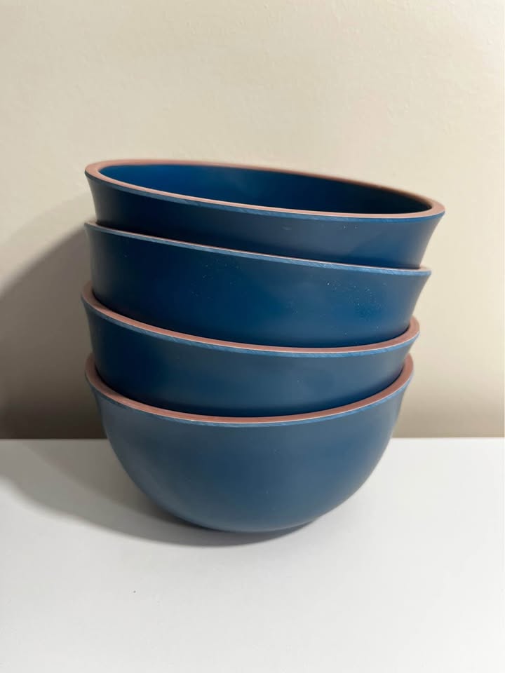 Gibson Home Rockabye 12-Piece Melamine Dinnerware Set – Teal (Open Box)