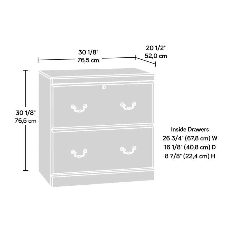 Clintonville 30.12'' Wide 2-Drawer File Cabinet – Minor Damage